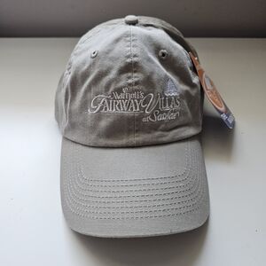 Gray Embroidered Cap